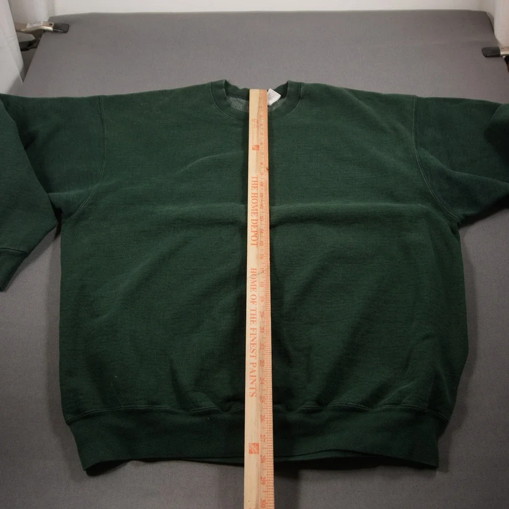 Vintage USA Black Green Munsingwear Super Cotton Crewneck Men Sweatshirt XXL